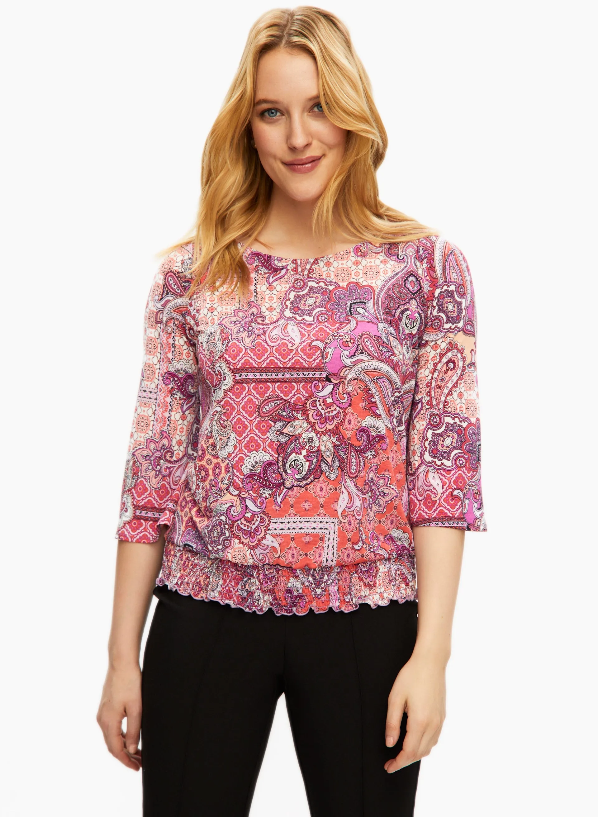 Paisley Print Top sold by Laura