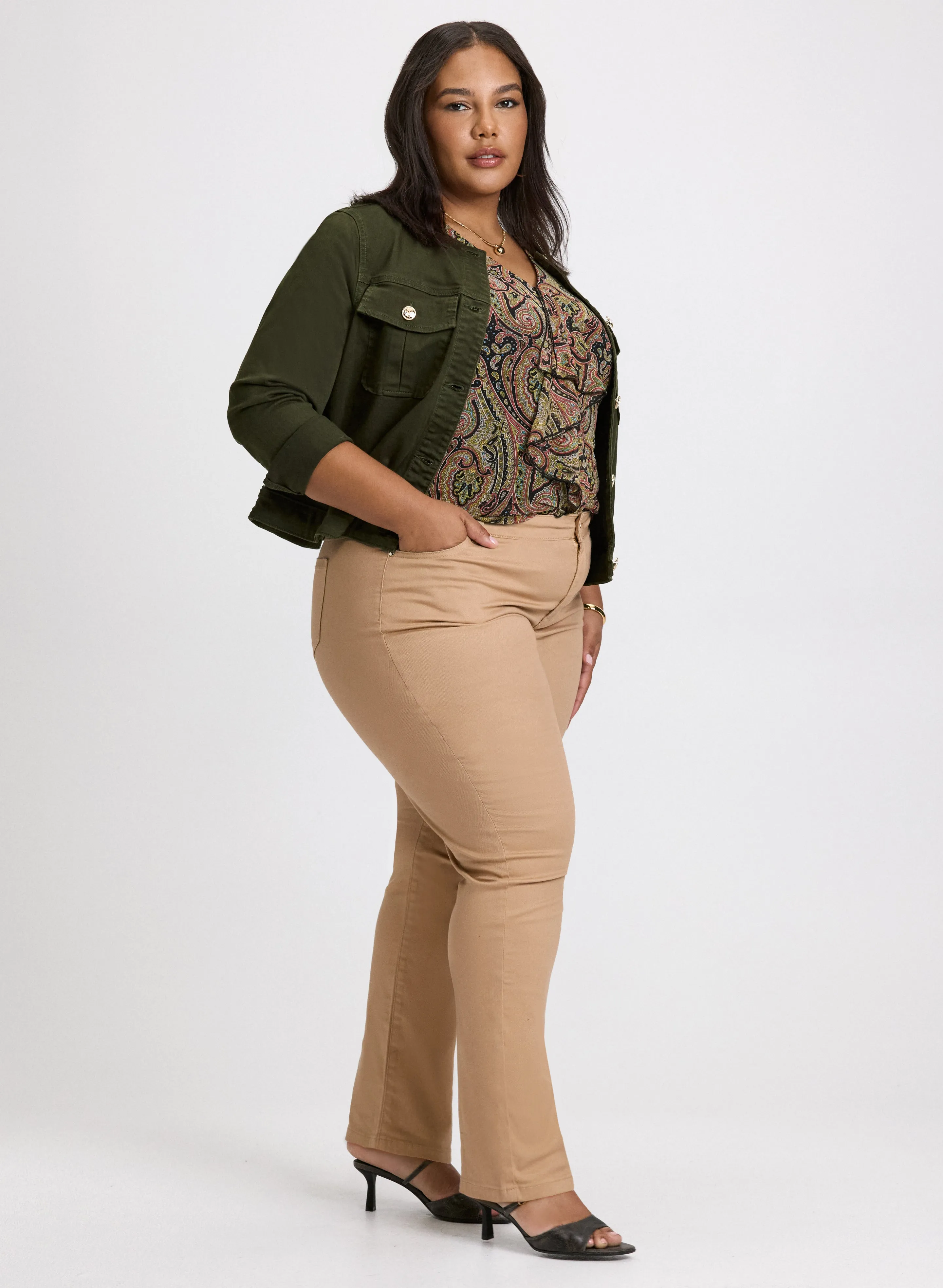 Coated Slim Leg Jeans sold by Laura product image thumbnail 4