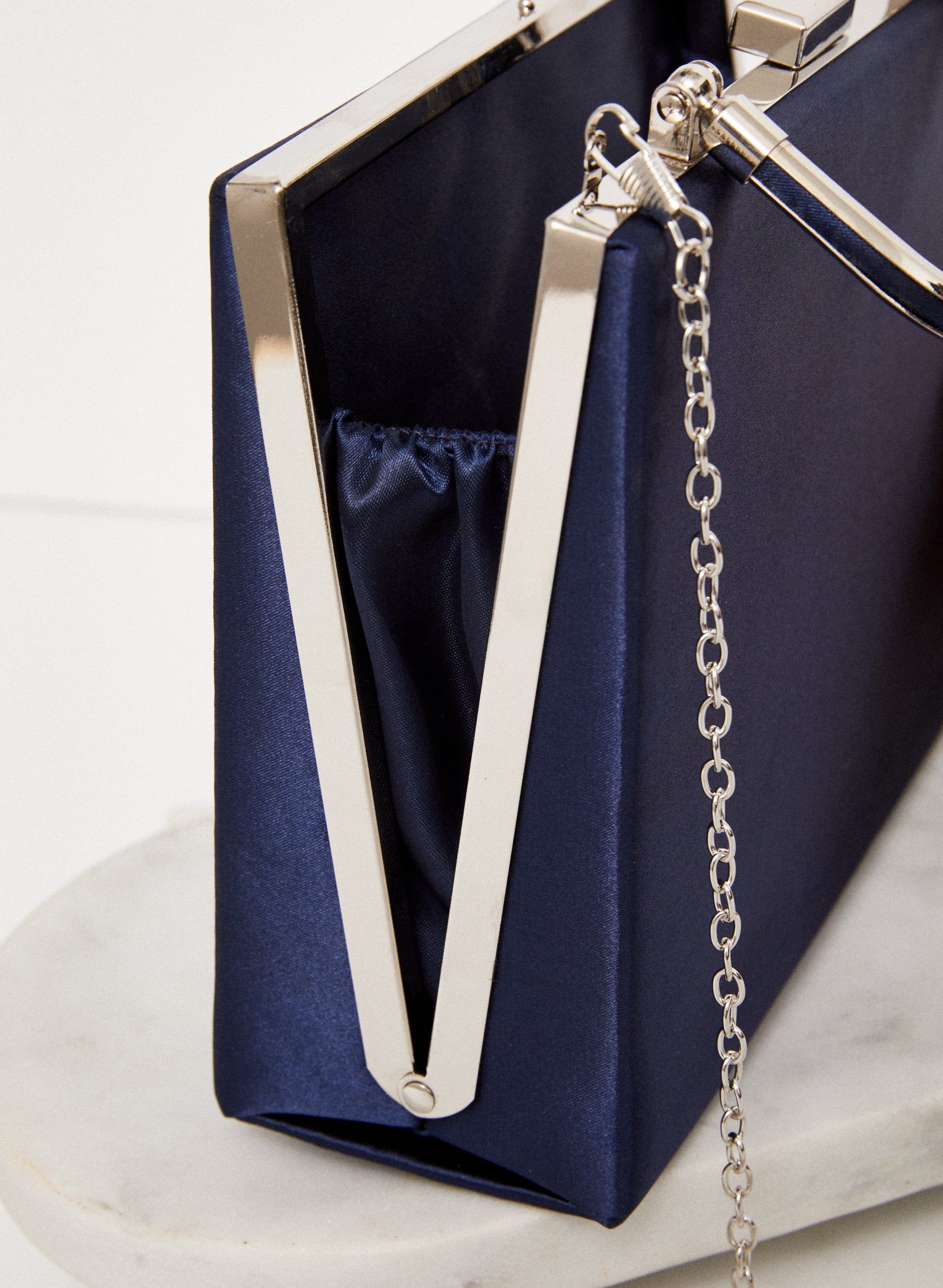 Satin Evening Clutch sold by Laura product image thumbnail 3