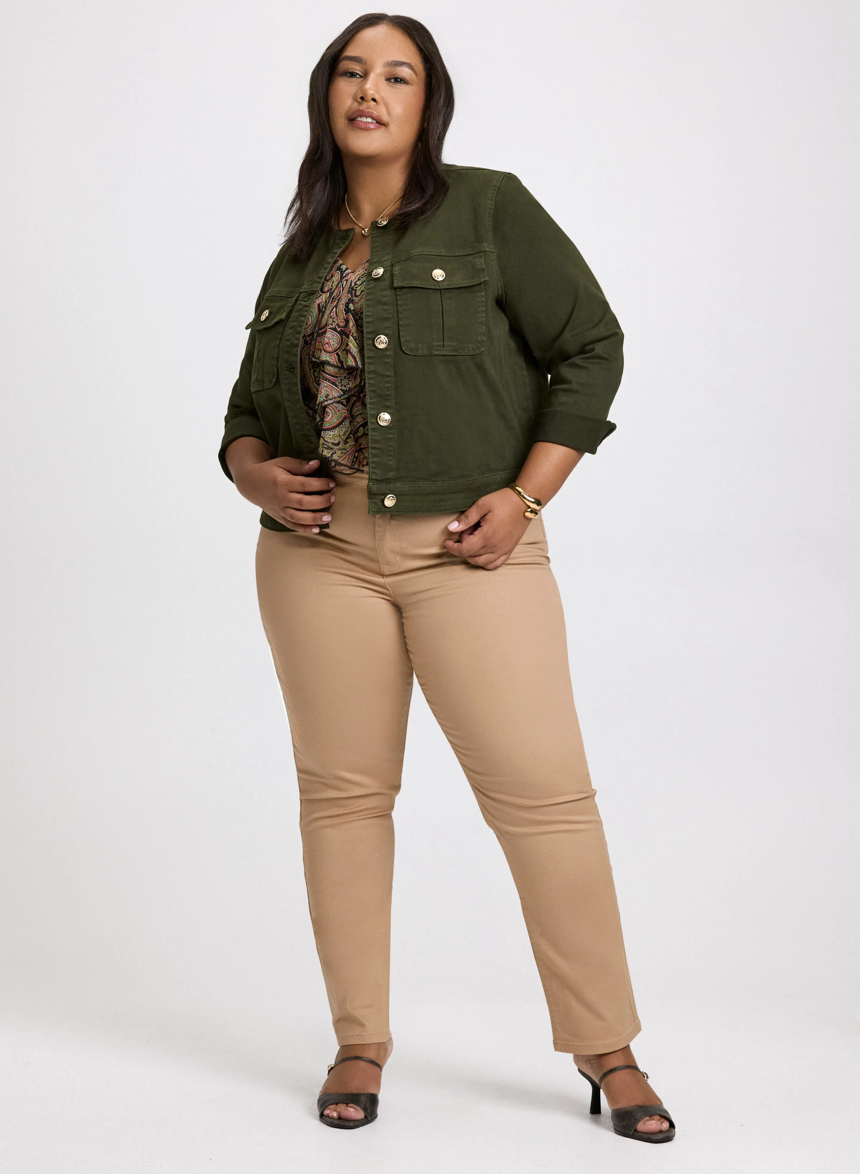 Coated Slim Leg Jeans sold by Laura product image thumbnail 3