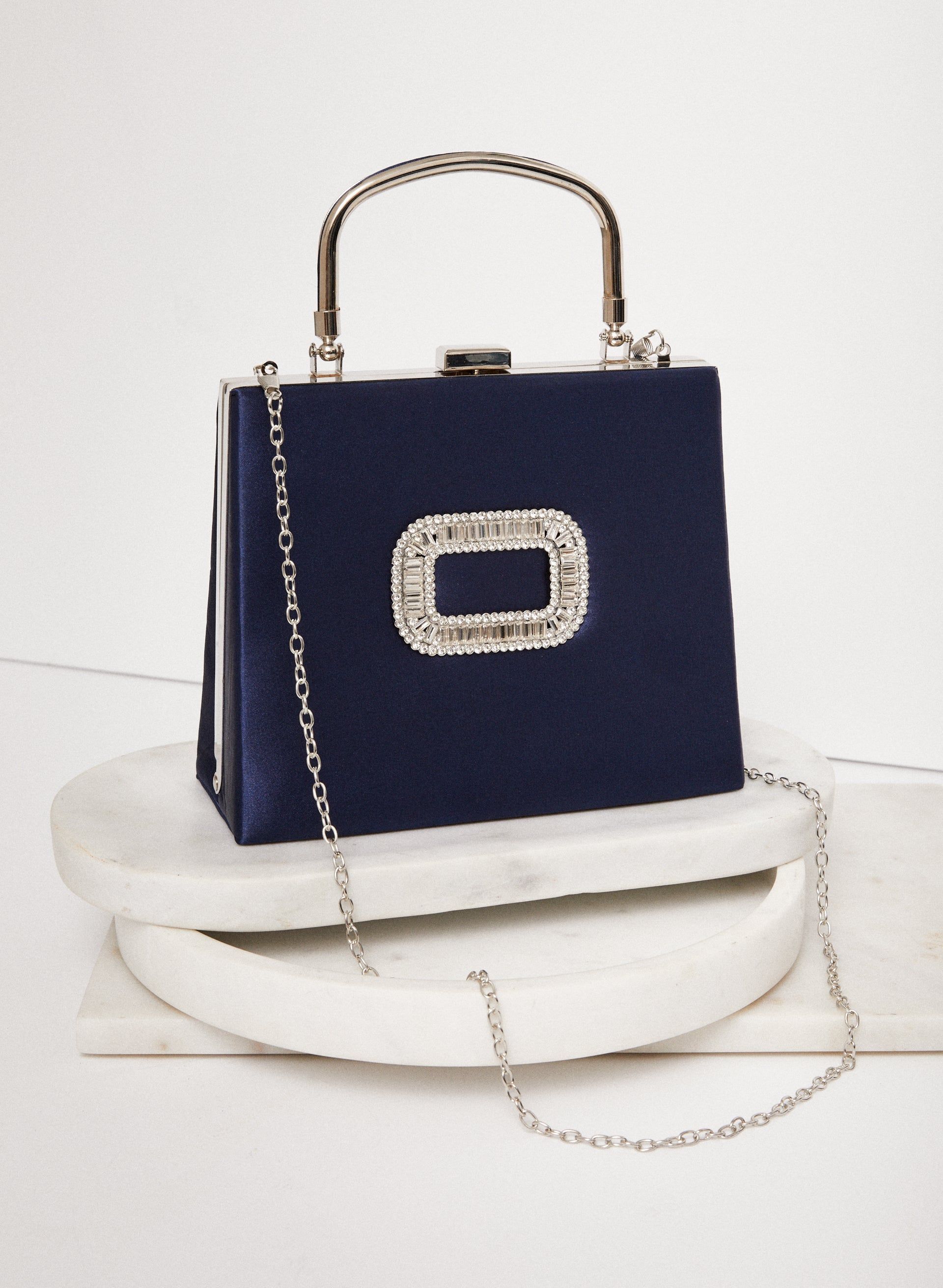 Satin Evening Clutch sold by Laura