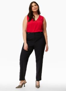 Sleeveless V-Neck Blouse sold by Laura