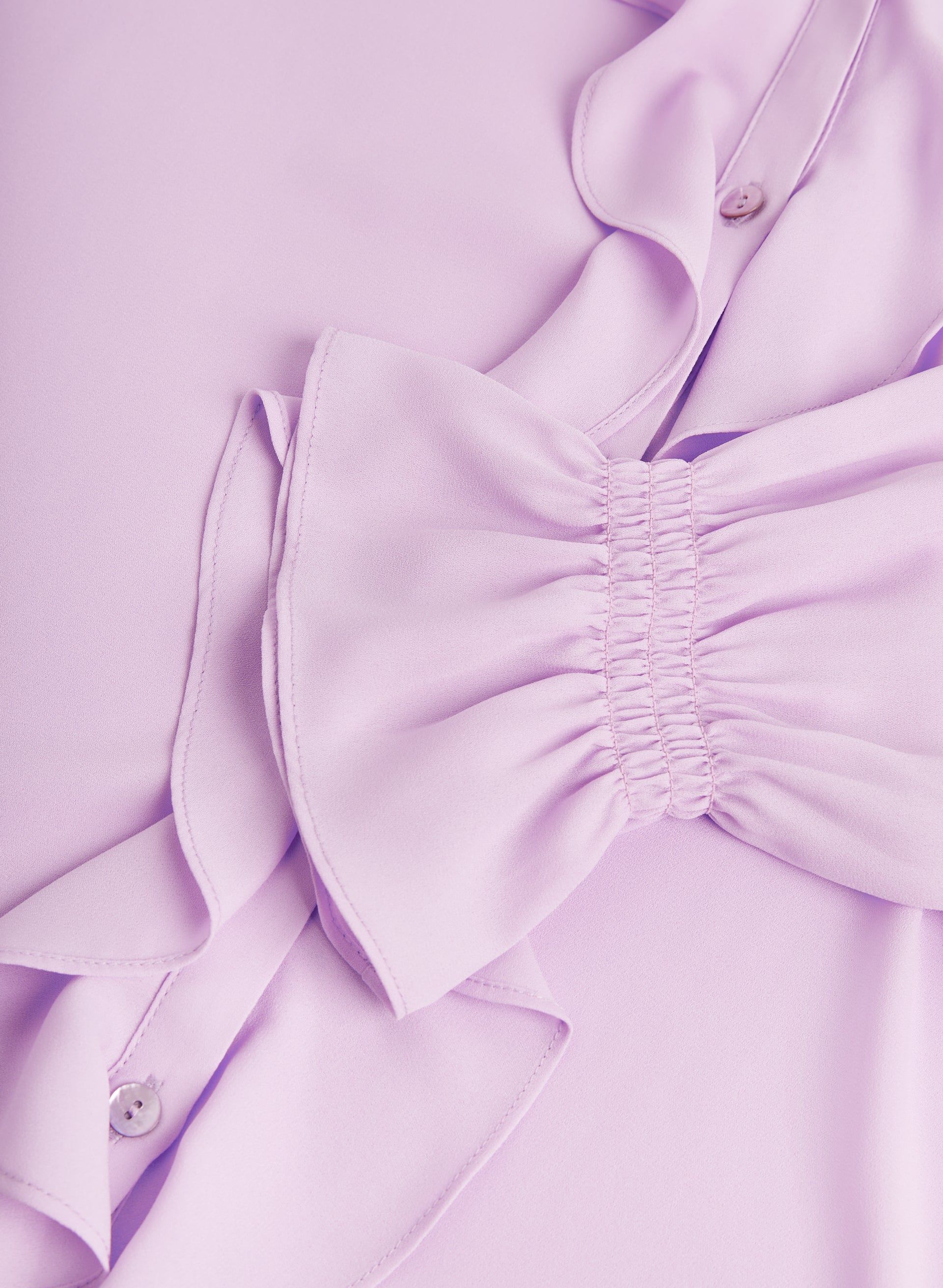 V-Neck Ruffle Blouse sold by Laura product image thumbnail 5