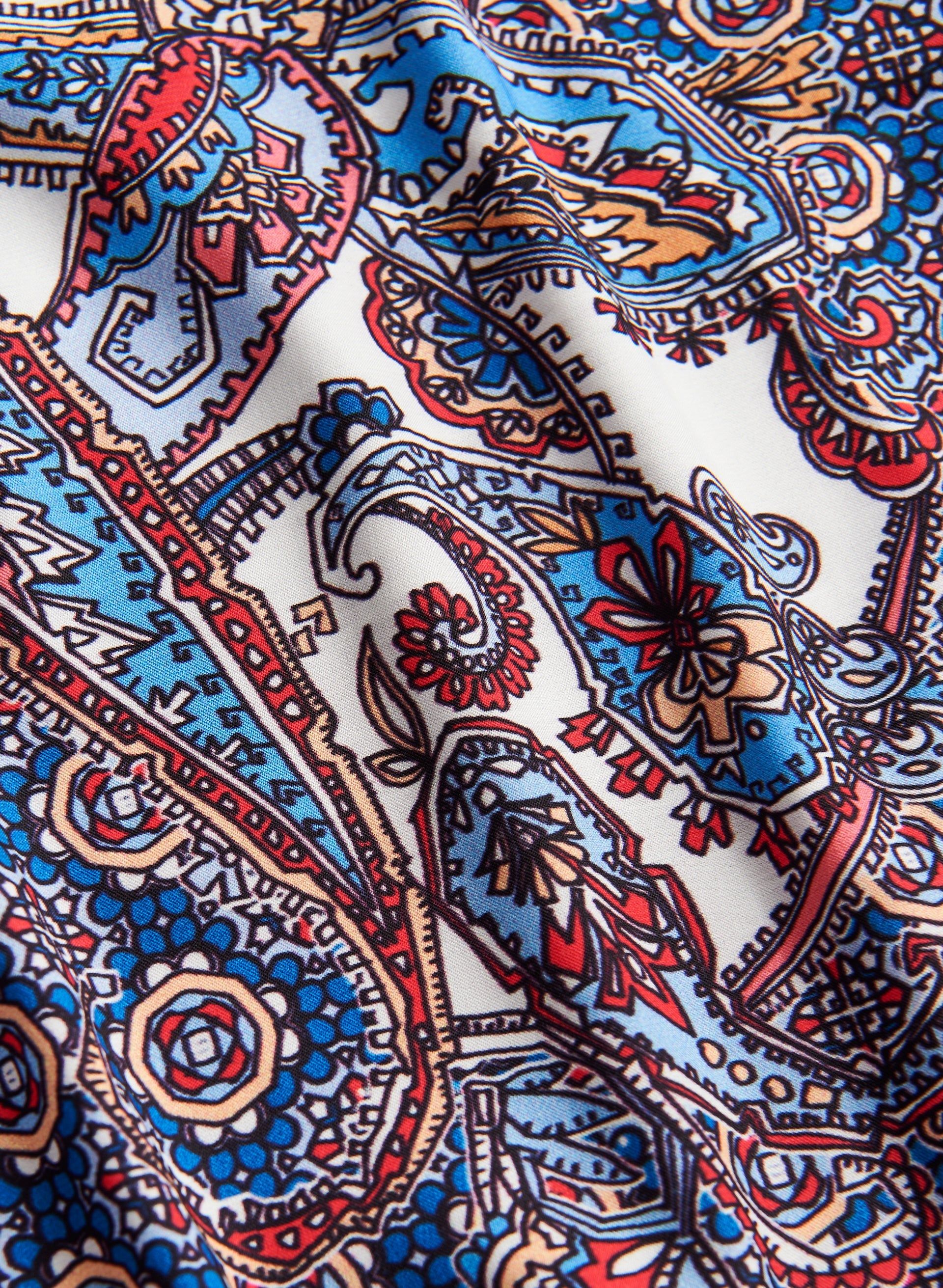 Mosaic & Paisley Print Top sold by Laura product image thumbnail 5