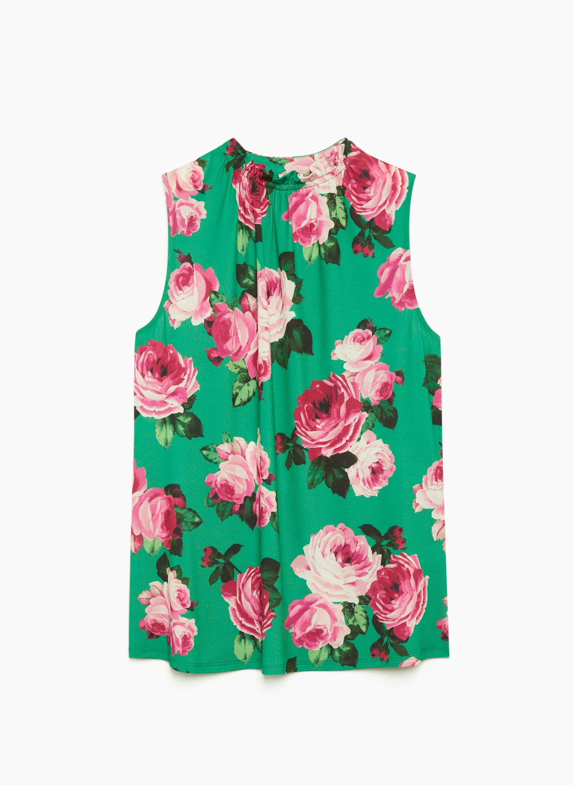 Ruffle Detail Sleeveless Top sold by Laura product image thumbnail 5