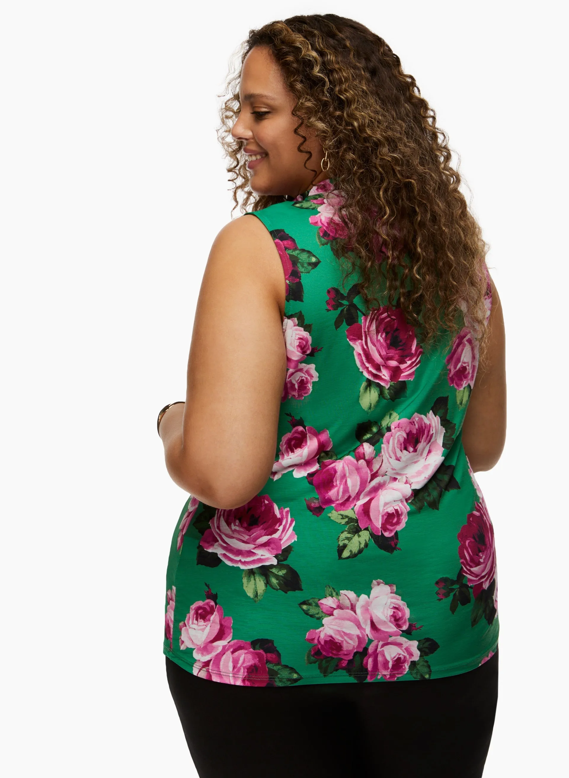 Ruffle Detail Sleeveless Top sold by Laura product image thumbnail 2