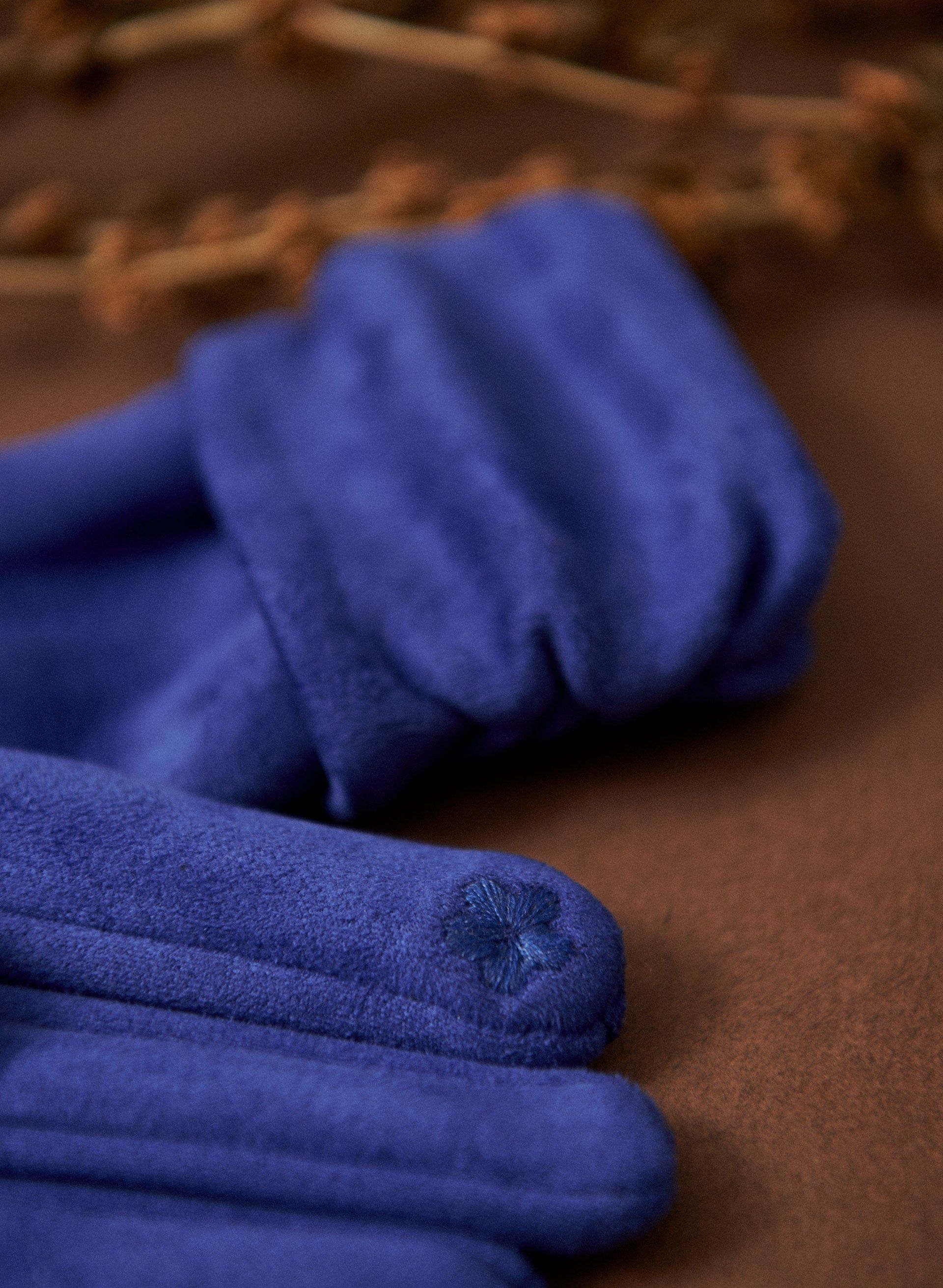Faux Suede Gloves sold by Laura product image thumbnail 2