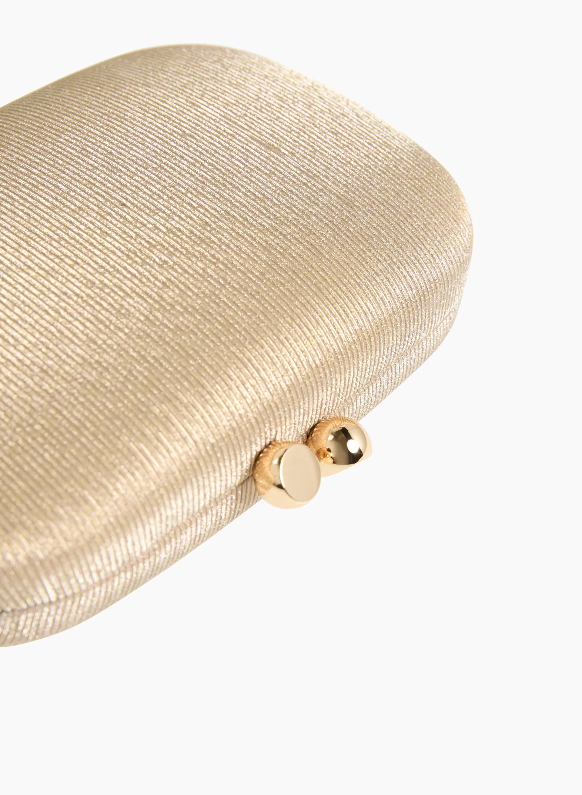 Glitter Textile Box Clutch sold by Laura product image thumbnail 3