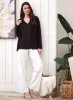 Sleeveless V-Neck Blouse sold by Laura