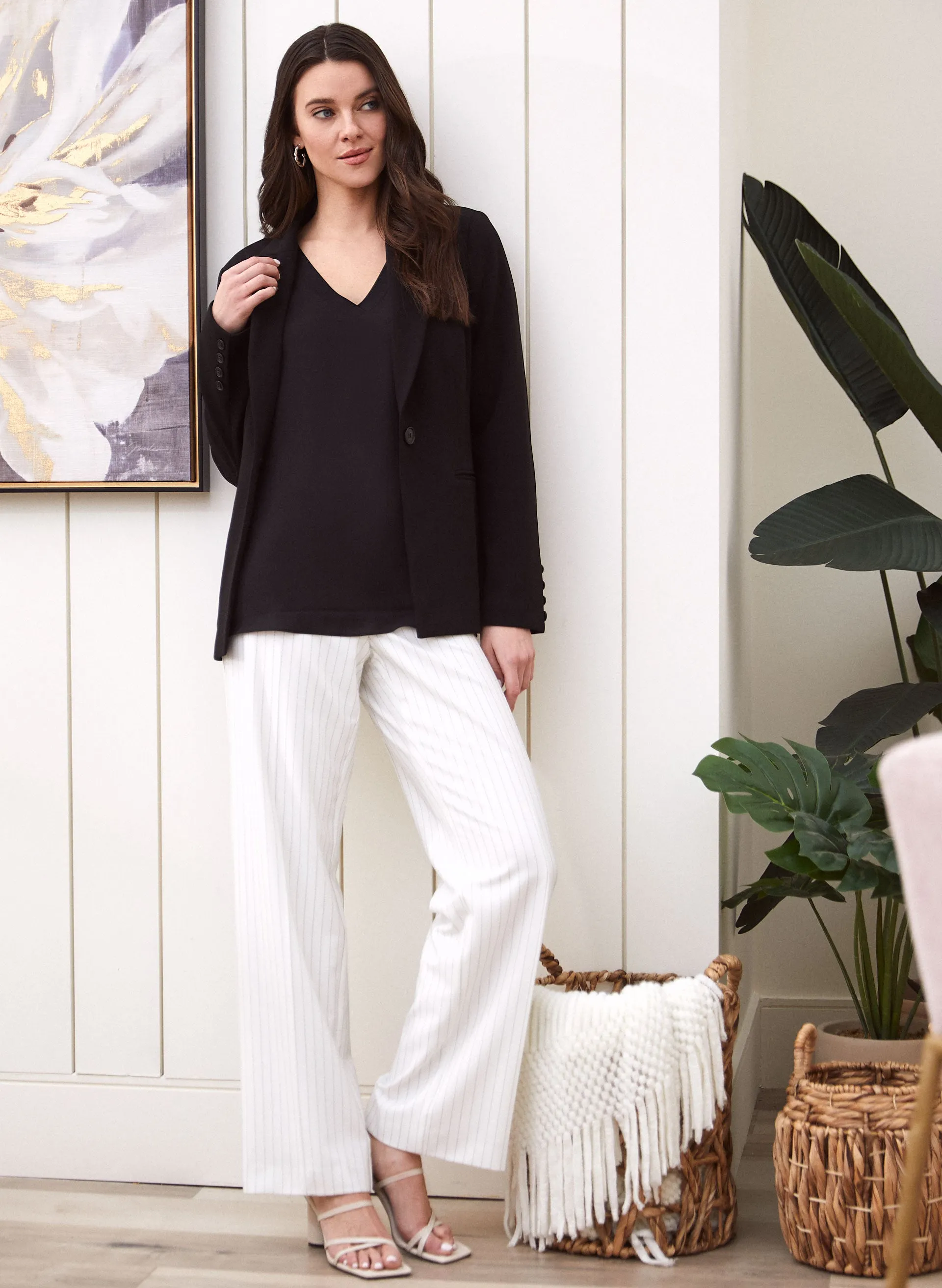 Sleeveless V-Neck Blouse sold by Laura product image thumbnail 3