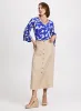 Bell Sleeve Top & Button Down Skirt sold by Laura