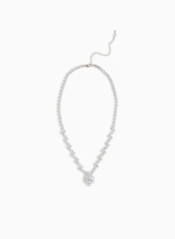 Cubic Zirconia Pendant Necklace sold by Laura