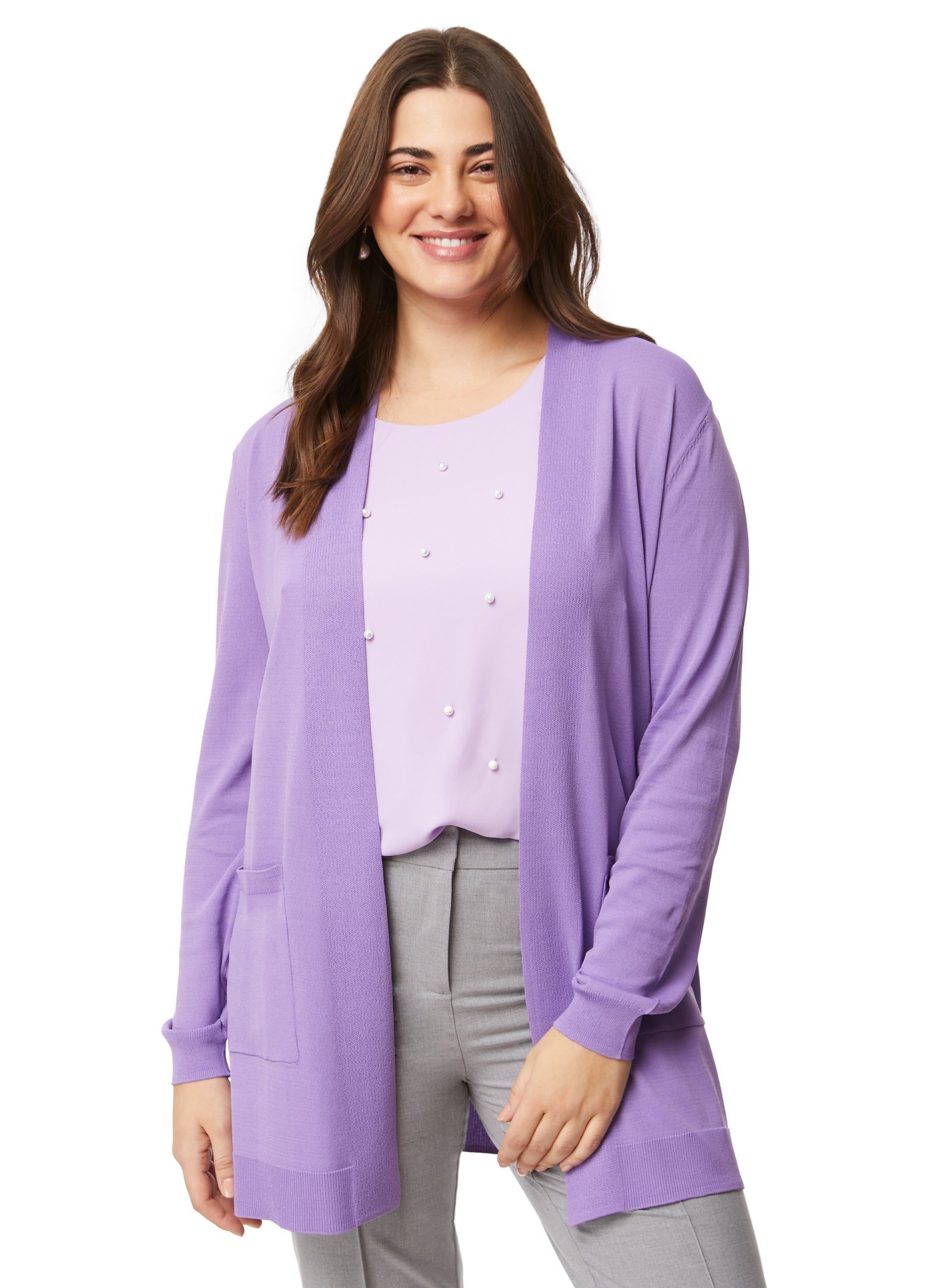 Open Front Cardigan sold by Laura