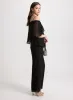Tiered Top & Pull-On Pants Set sold by Laura