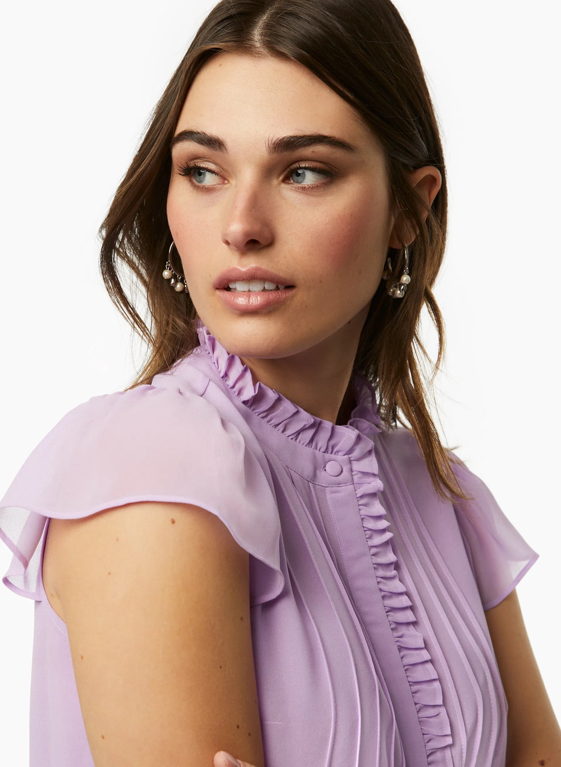 Ruffled Detail Top sold by Laura product image thumbnail 2