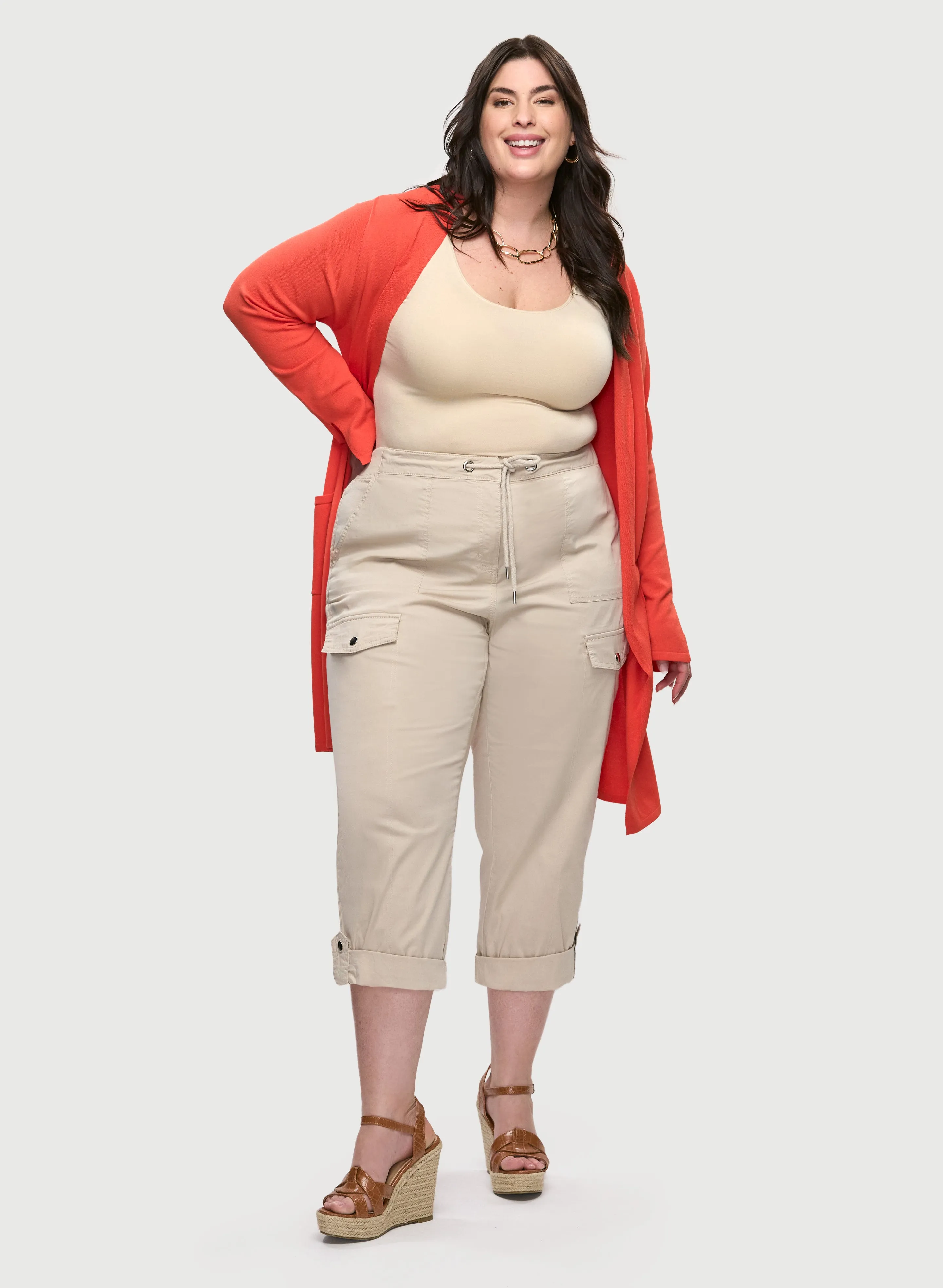 Cotton Cargo Capris sold by Laura product image thumbnail 3