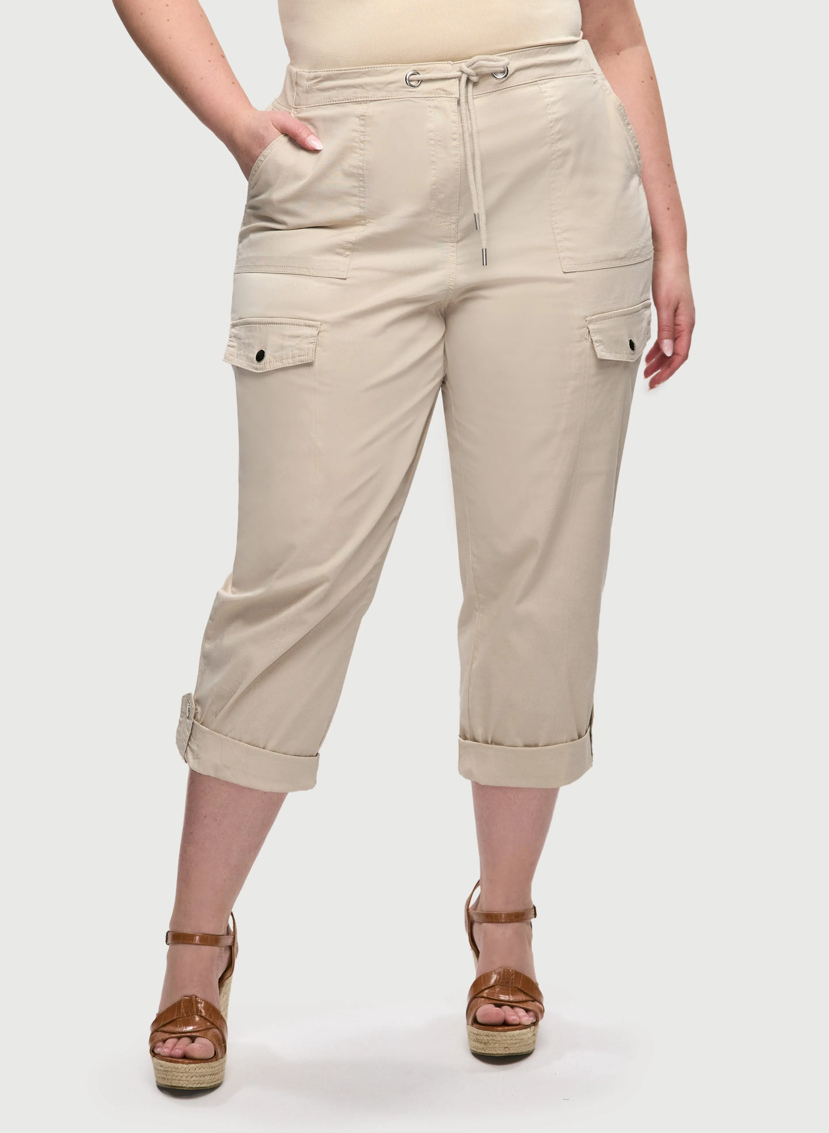 Cotton Cargo Capris sold by Laura