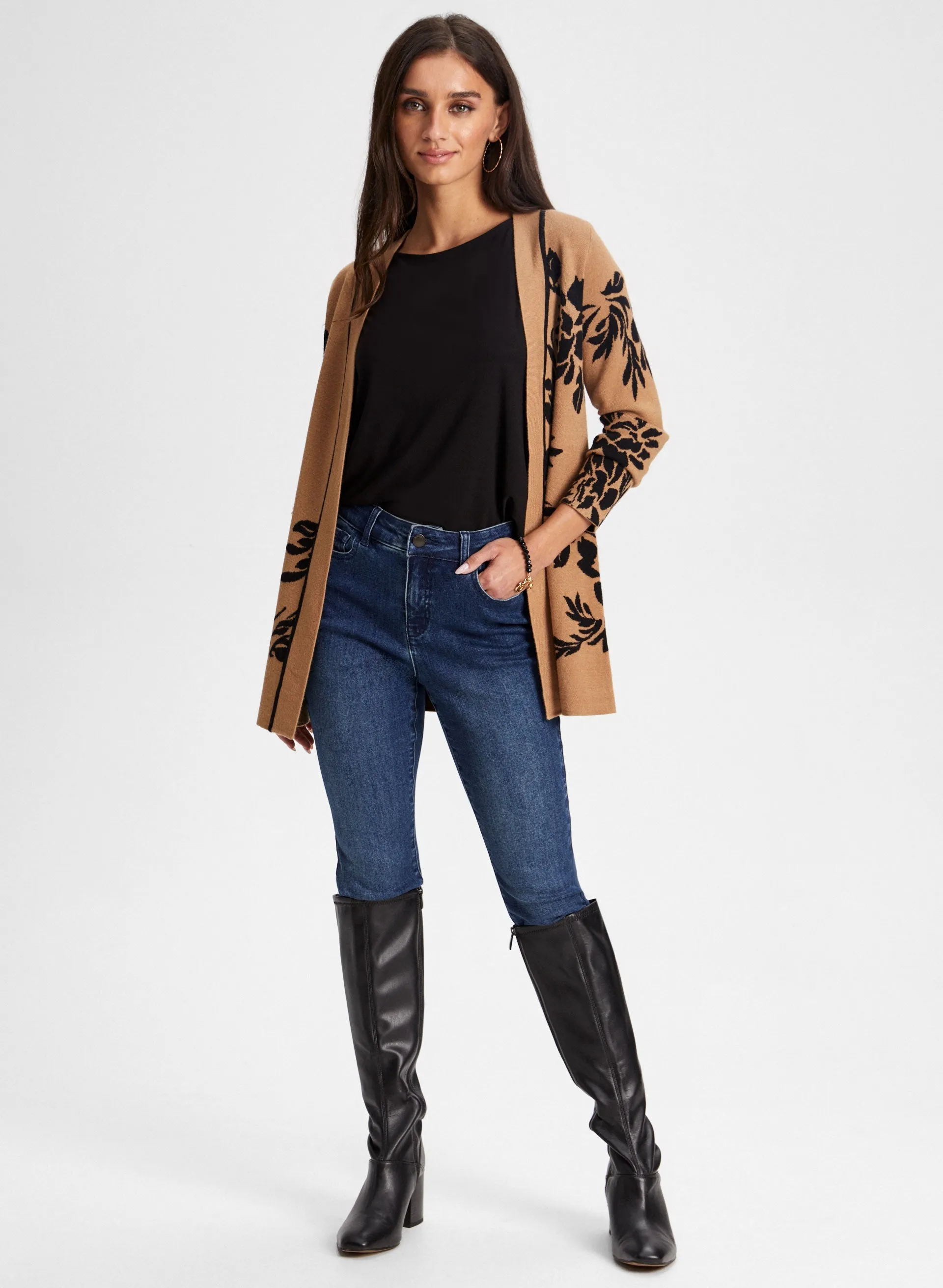 Floral Print Cardigan sold by Laura product image thumbnail 3