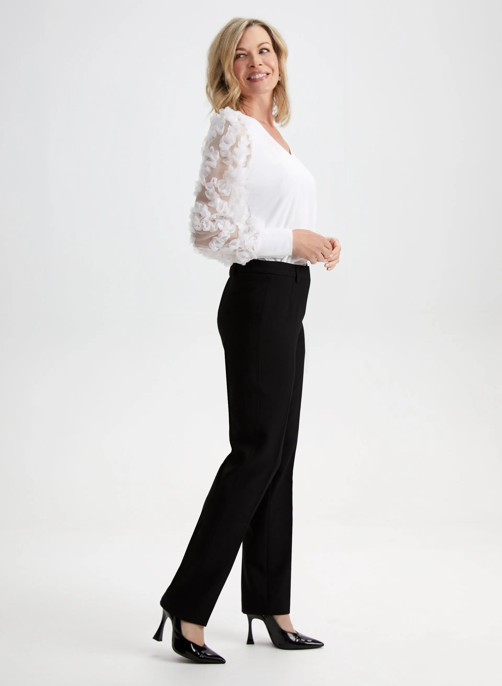 City Fit Straight Leg Pants sold by Laura product image thumbnail 5