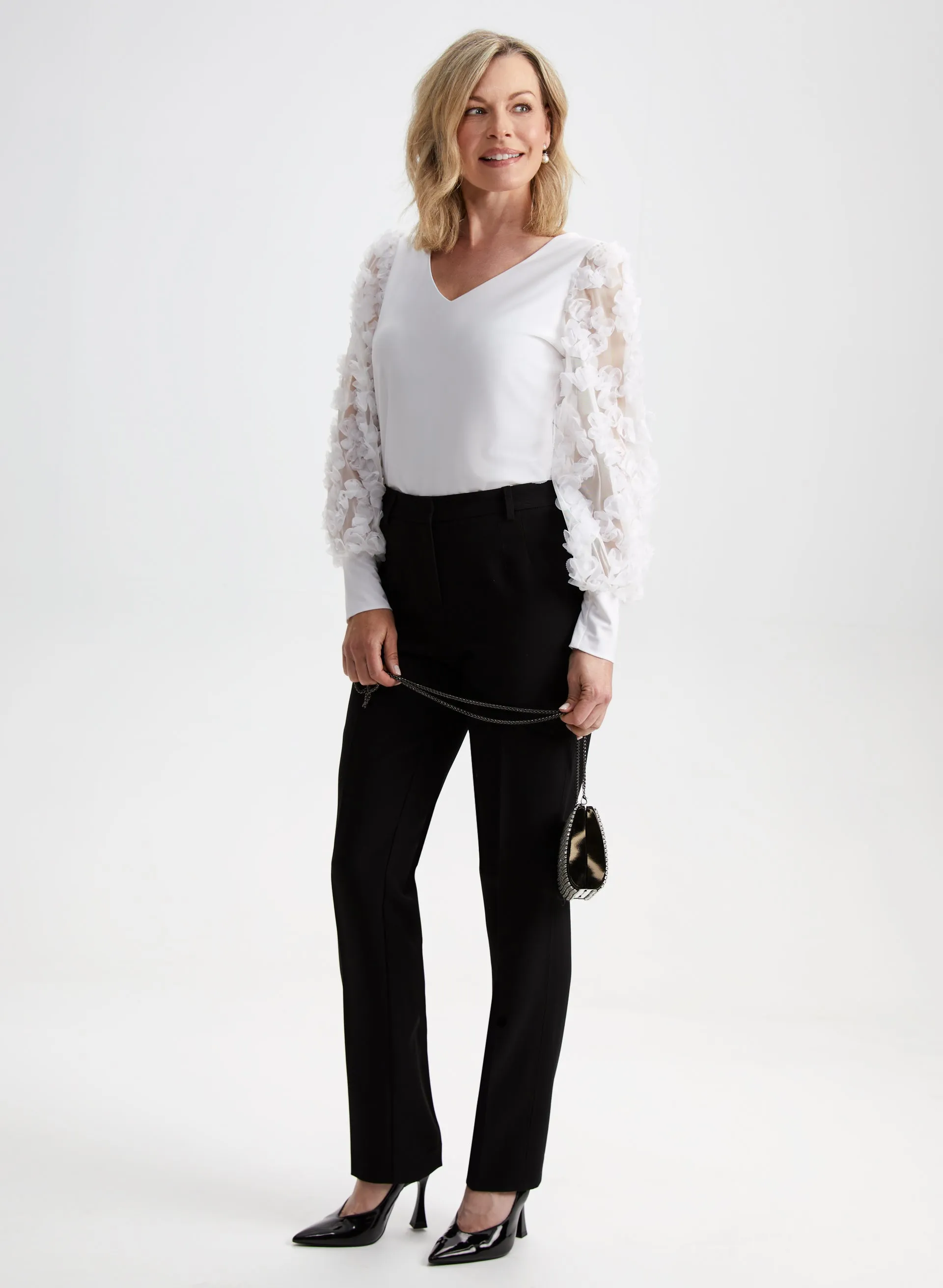City Fit Straight Leg Pants sold by Laura product image thumbnail 3