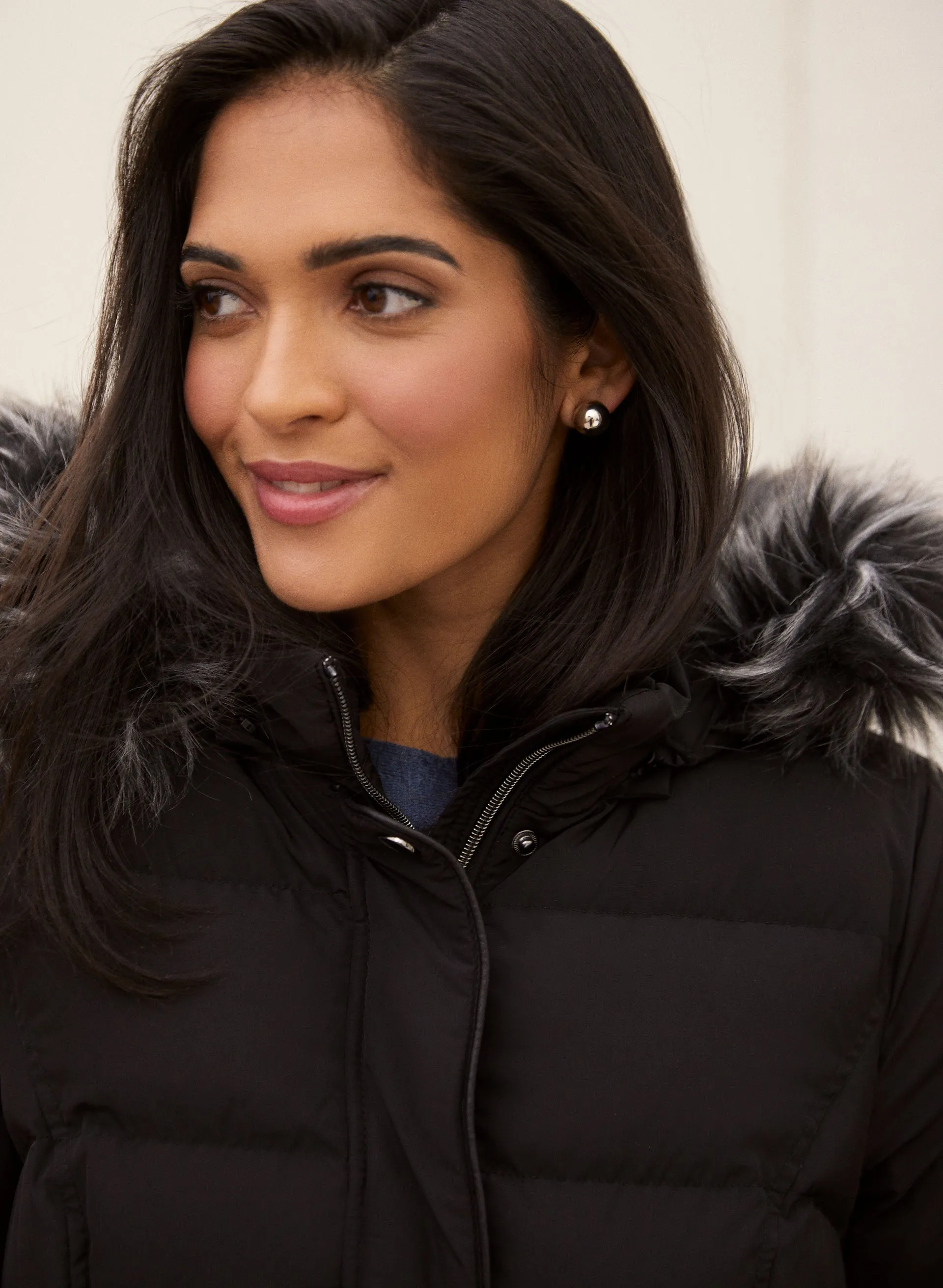 Vegan Down Quilted Coat sold by Laura product image thumbnail 4