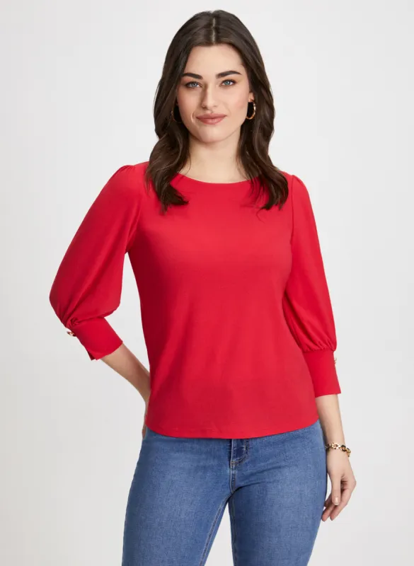 3/4 Sleeve Top sold by Laura