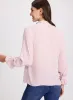 Tie Neck Long Sleeve Blouse sold by Laura
