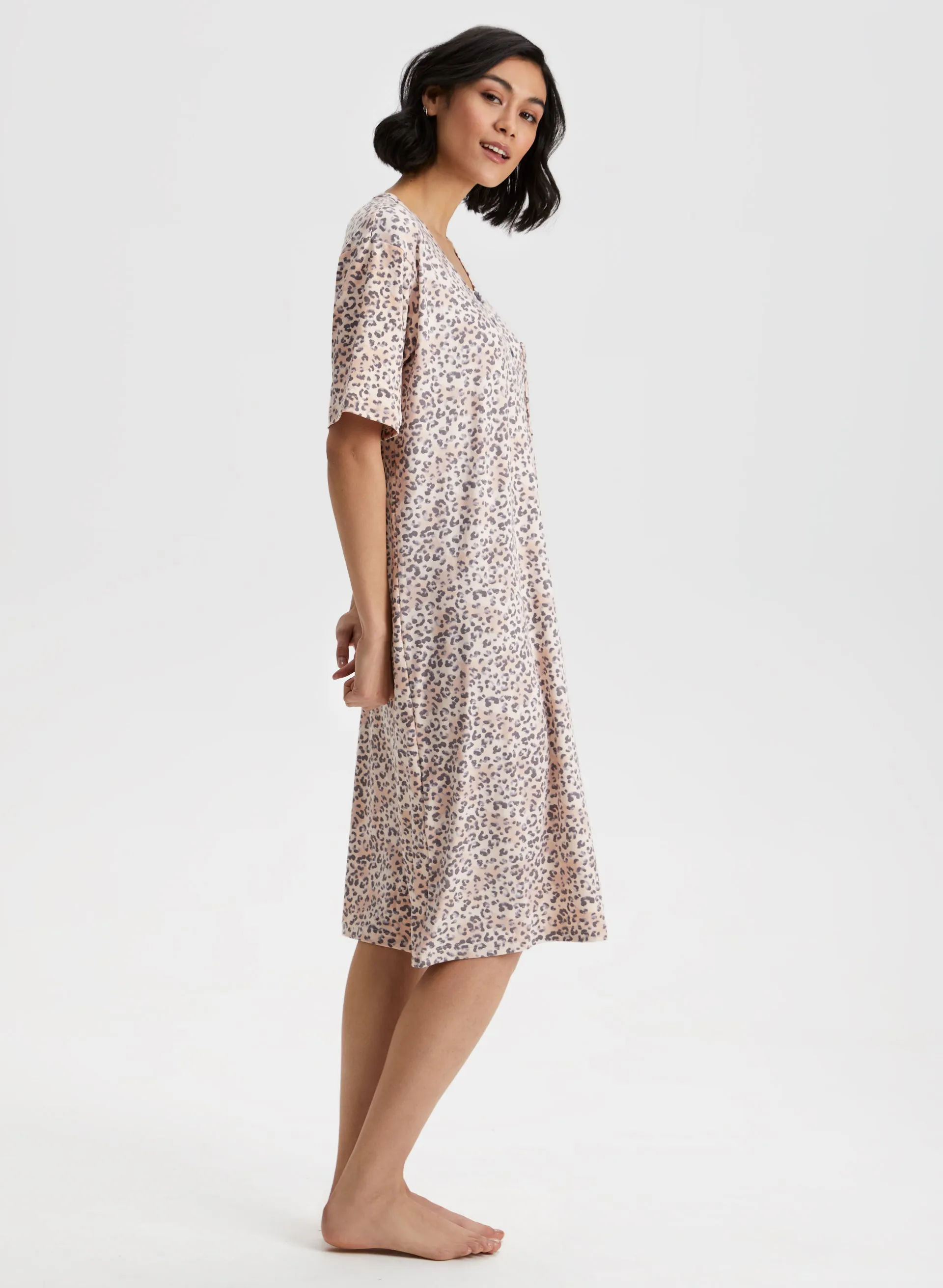 Animal Print Nightgown sold by Laura product image thumbnail 3