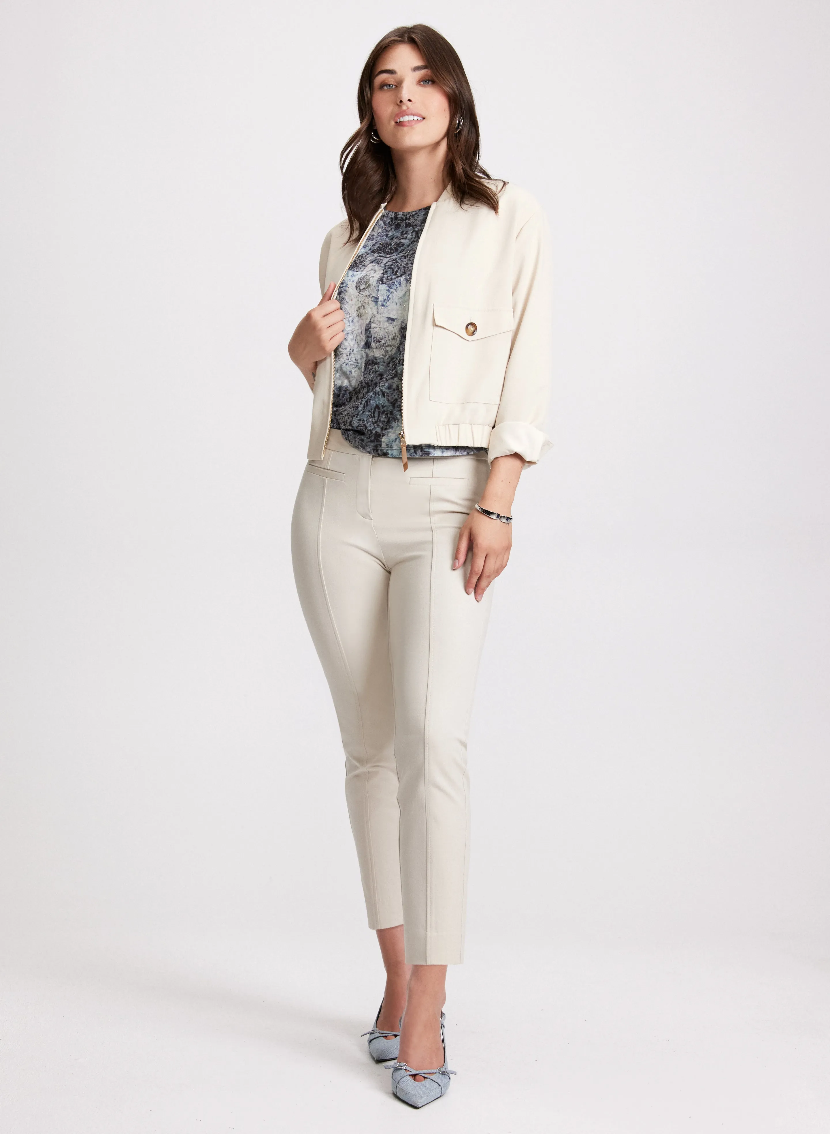 Bomber Jacket & Ankle-Length Pants sold by Laura