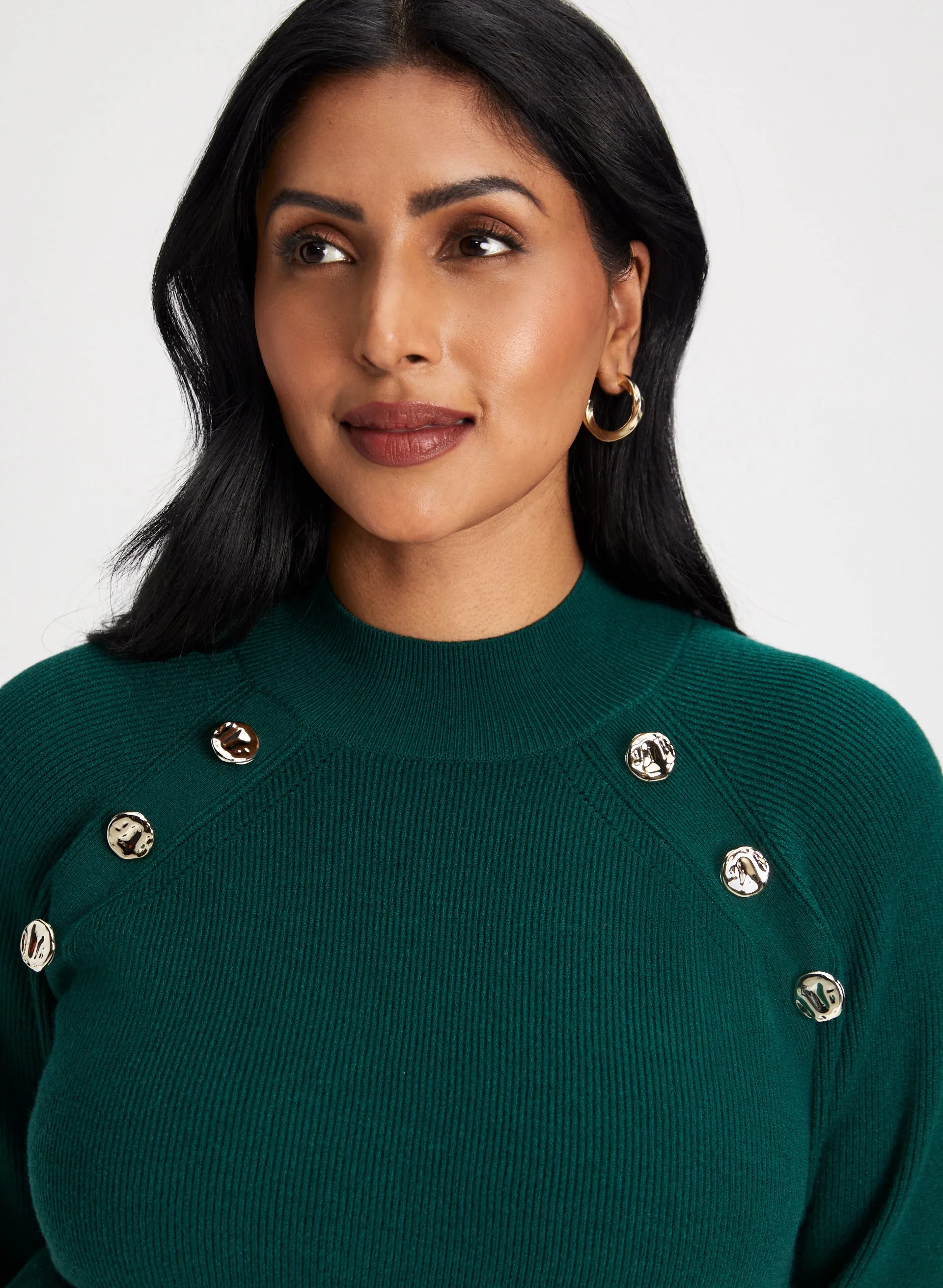 Mock Neck Tunic Sweater sold by Laura product image thumbnail 2