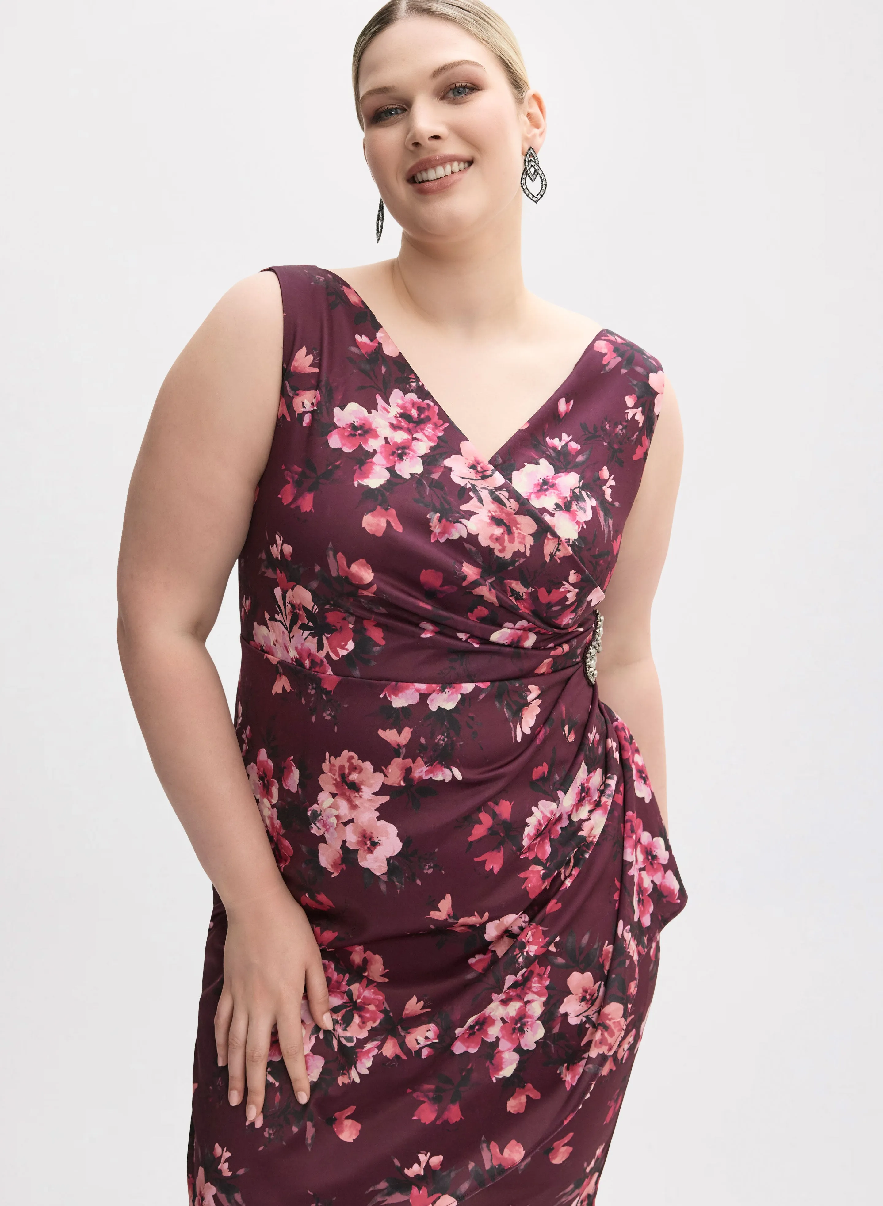 Flounced Floral Dress sold by Laura product image thumbnail 5