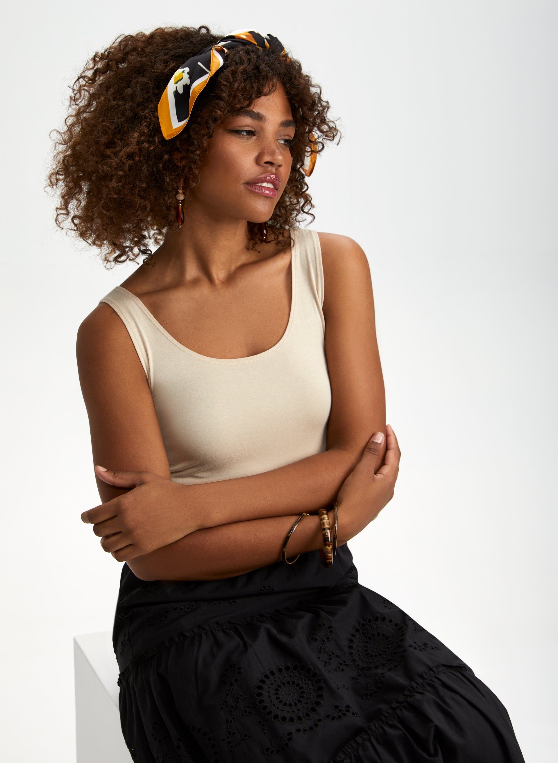 Floral Print Scarf sold by Laura product image thumbnail 2