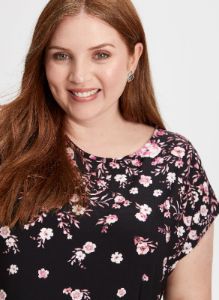 Floral Print Top sold by Laura