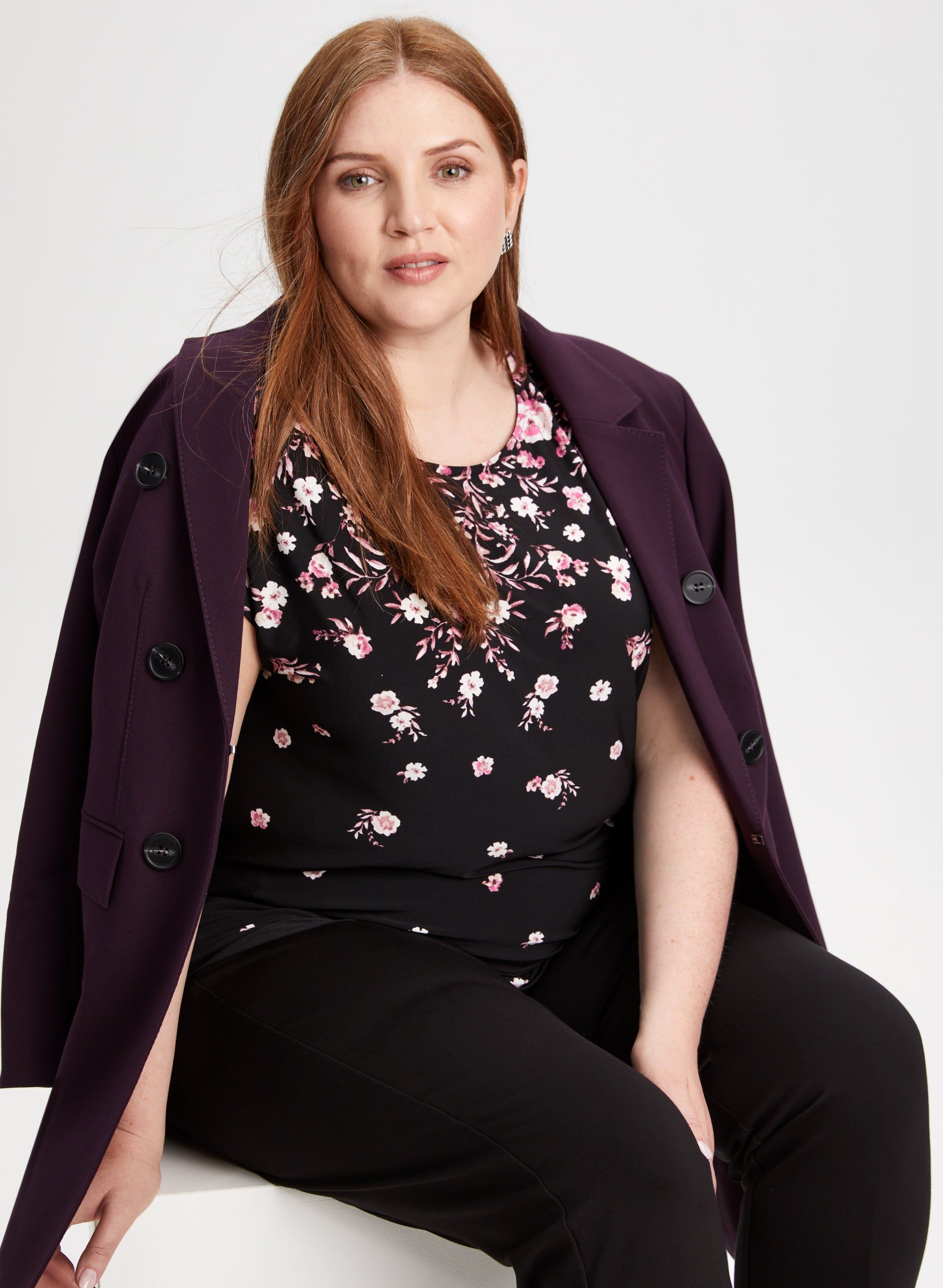 Floral Print Top sold by Laura product image thumbnail 5