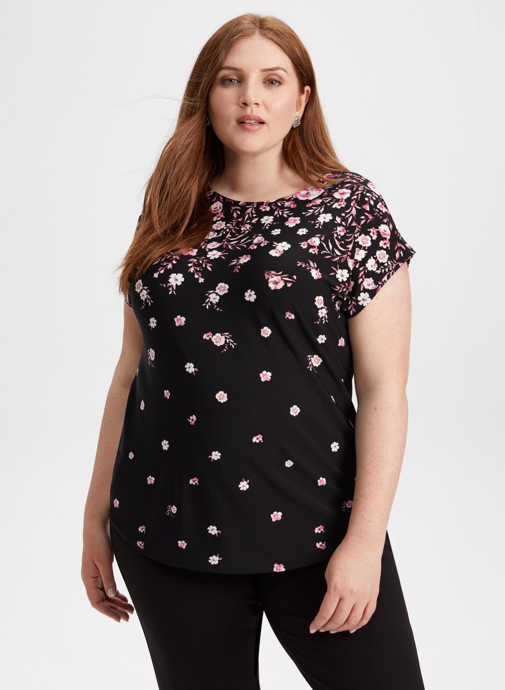 Floral Print Top sold by Laura
