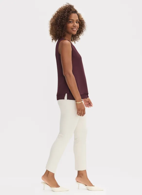 Sleeveless Blouse & Ankle-Length Pants sold by Laura