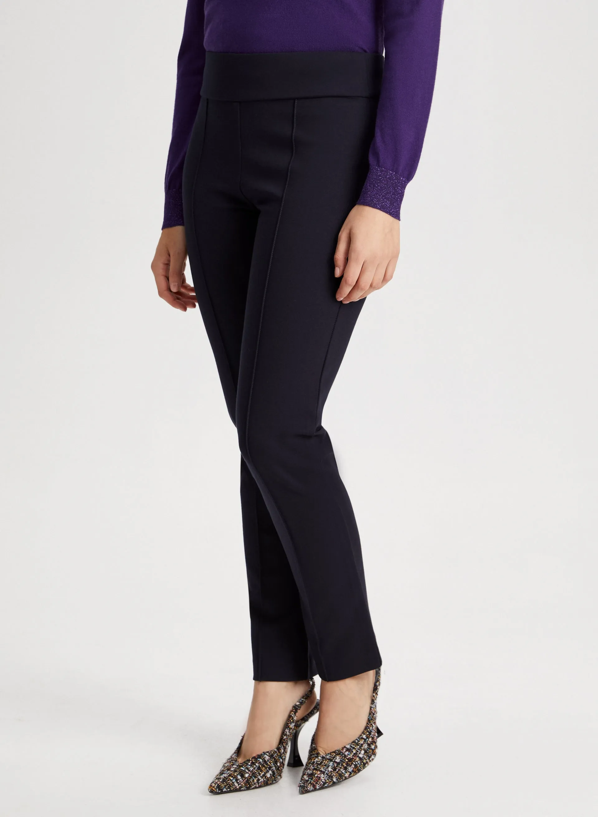 Pull-On Ponte de Roma Pants sold by Laura