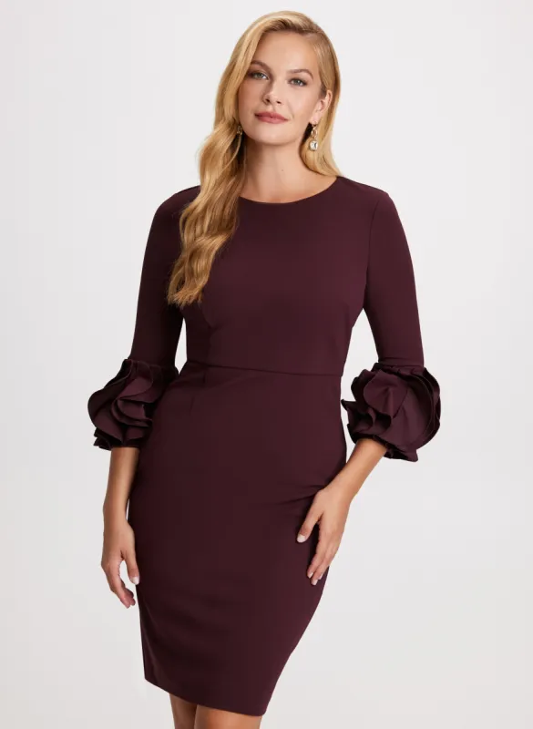 Ruffle Cuff Dress sold by Laura