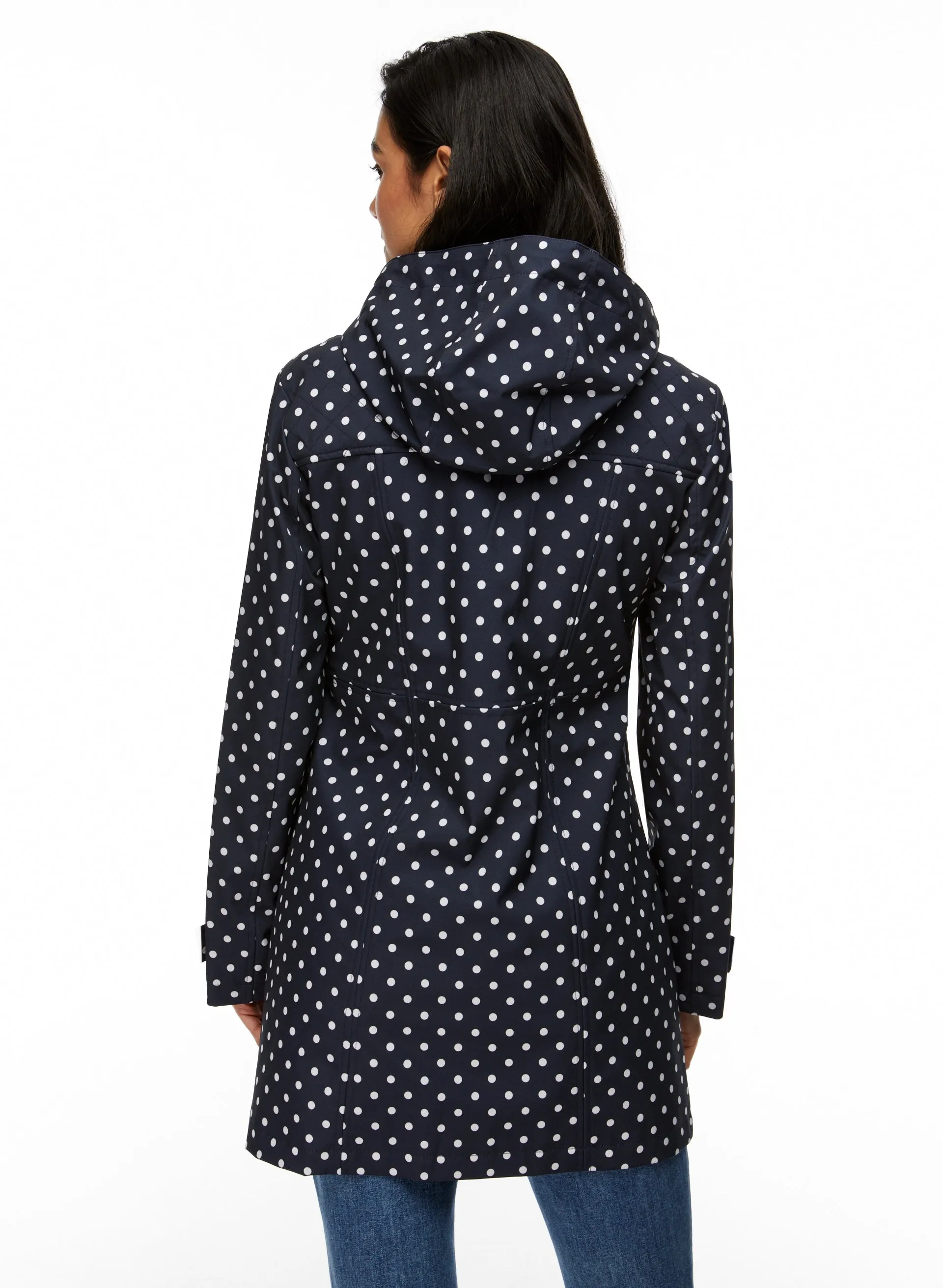 Long Polka Dot Raincoat sold by Laura product image thumbnail 2