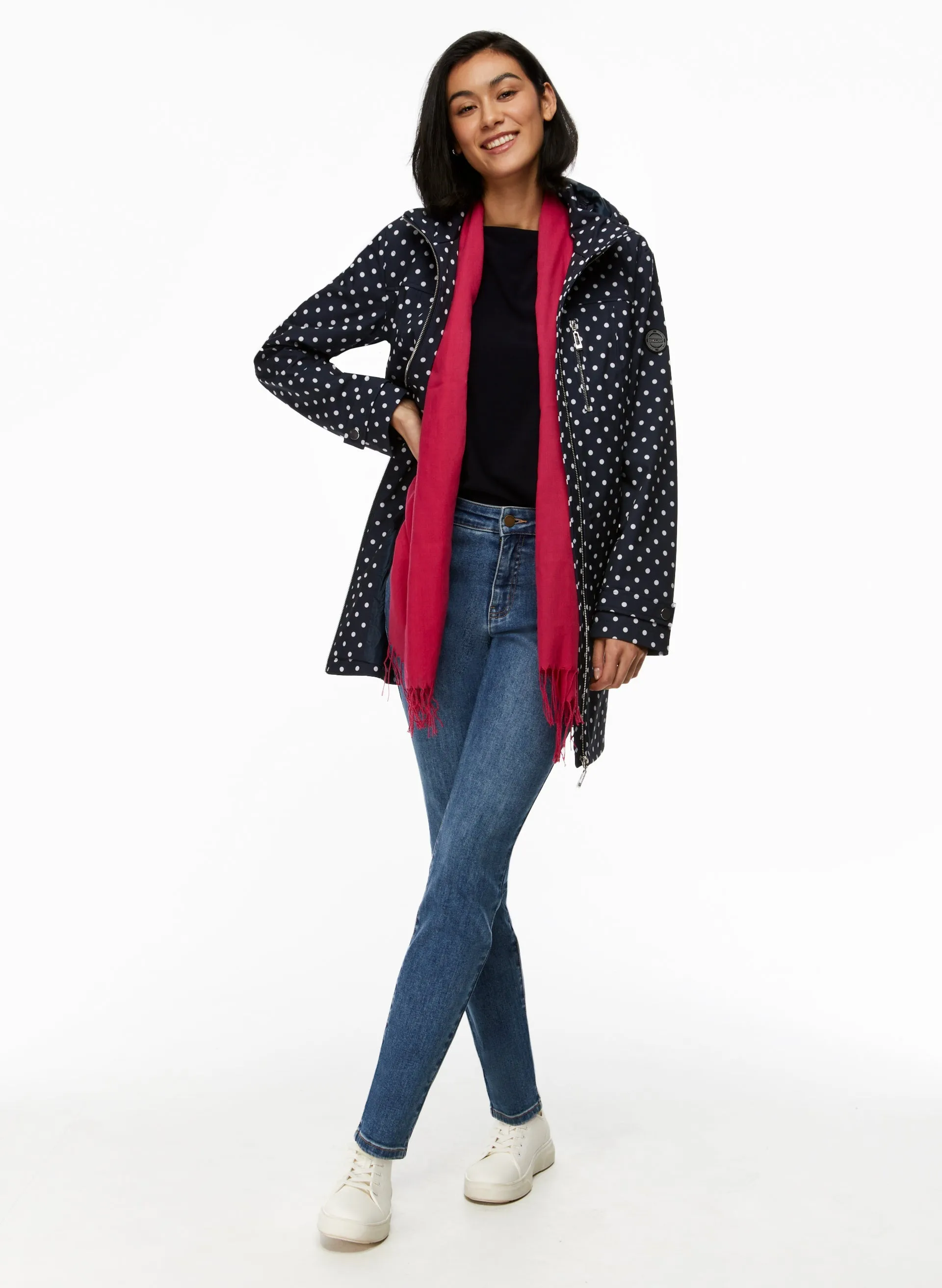 Long Polka Dot Raincoat sold by Laura product image thumbnail 3