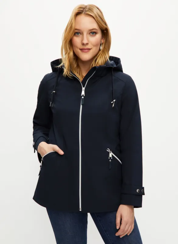 Detachable Hood Raincoat sold by Laura