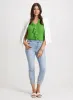 Collarless Blazer & Slim Leg Pants sold by Laura