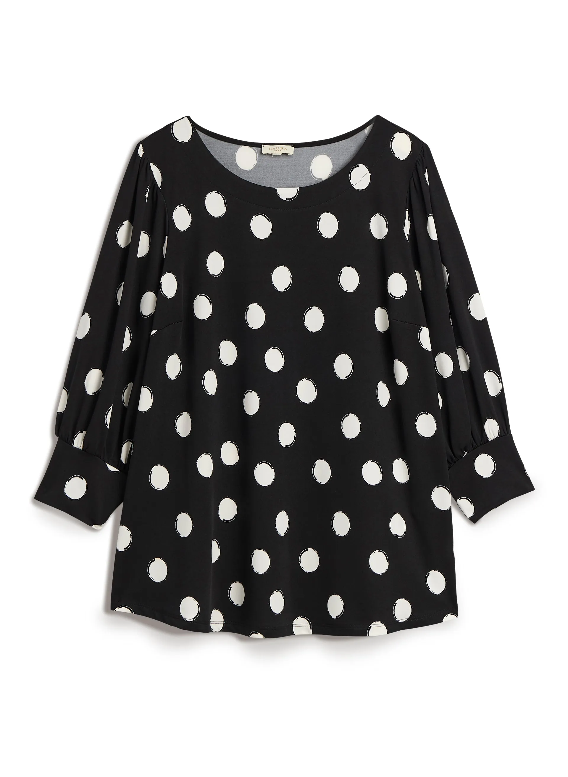 Polka Dot Print Top sold by Laura product image thumbnail 5