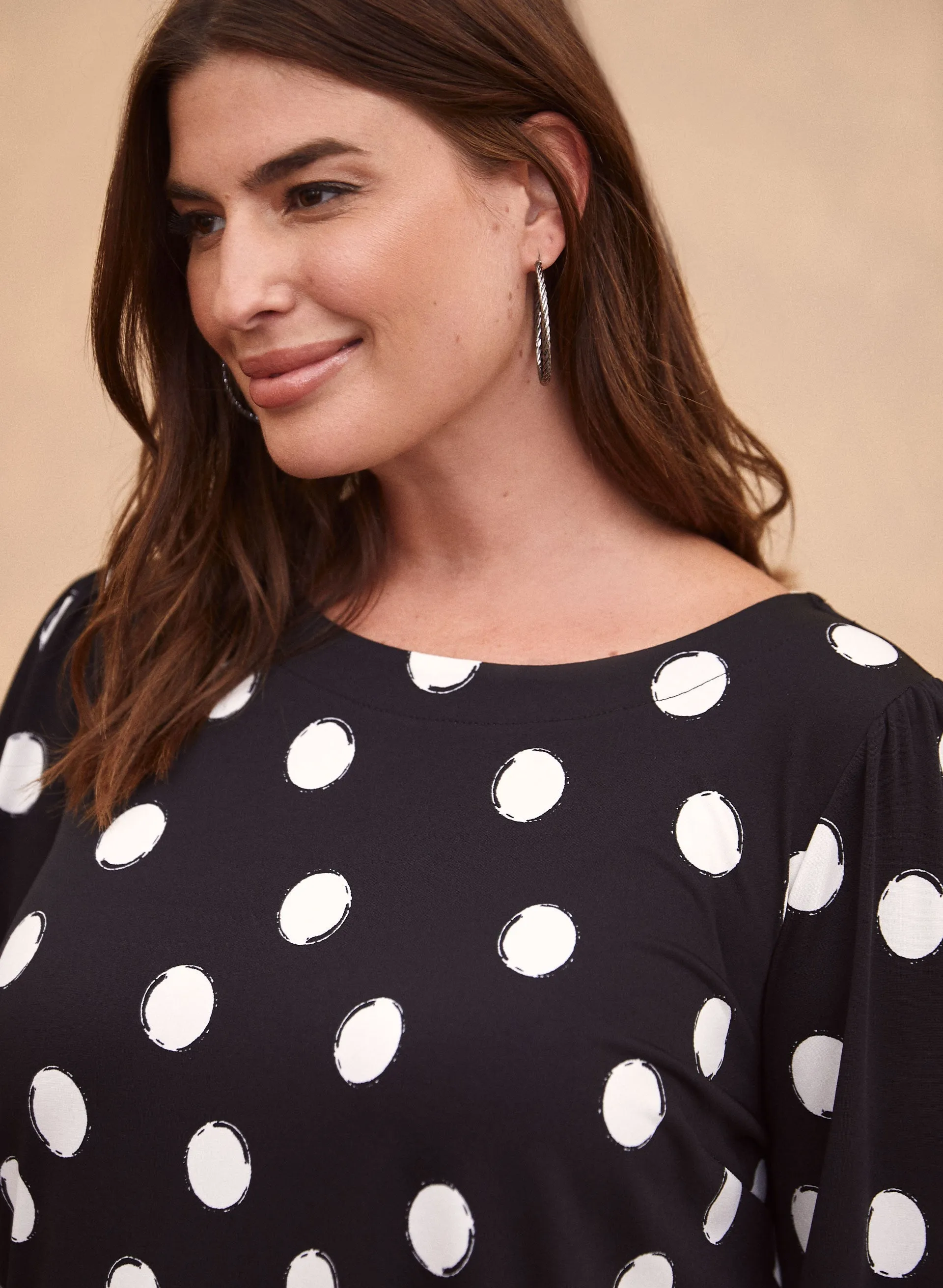 Polka Dot Print Top sold by Laura product image thumbnail 2