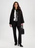 Wide Sleeve Wool Blend Coat sold by Laura