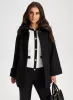 Wide Sleeve Wool Blend Coat sold by Laura