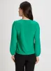 Ruffle Front Chiffon Top sold by Laura