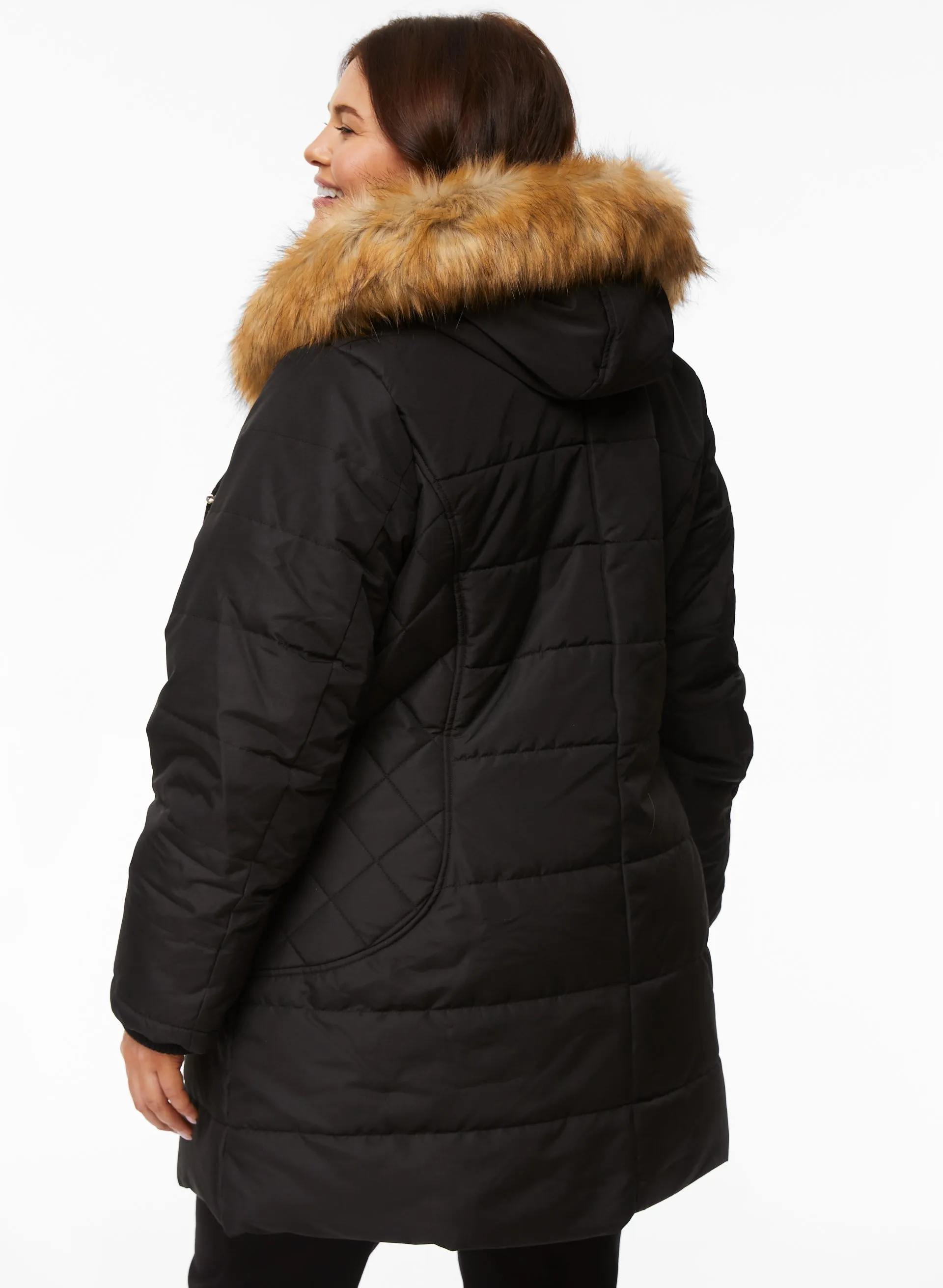 Vegan Down Quilted Coat sold by Laura product image thumbnail 2