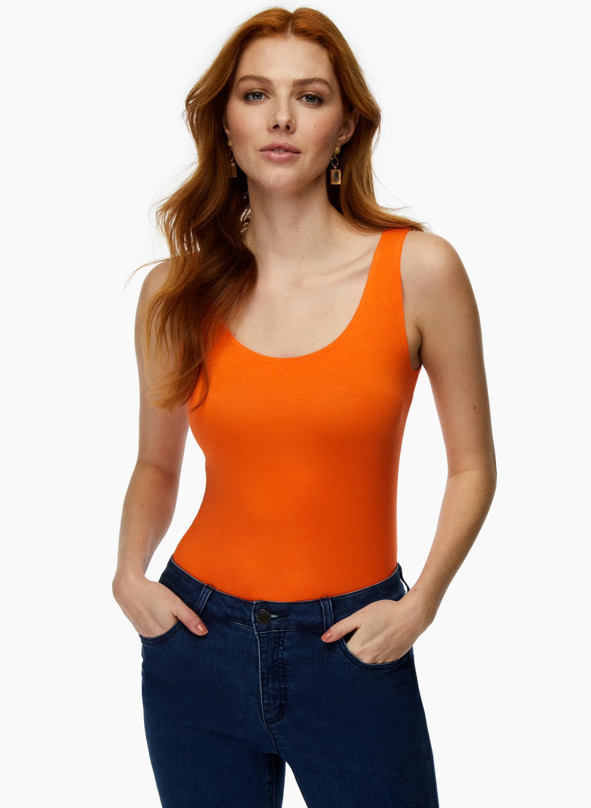 Scoop Neck Tank Top sold by Laura