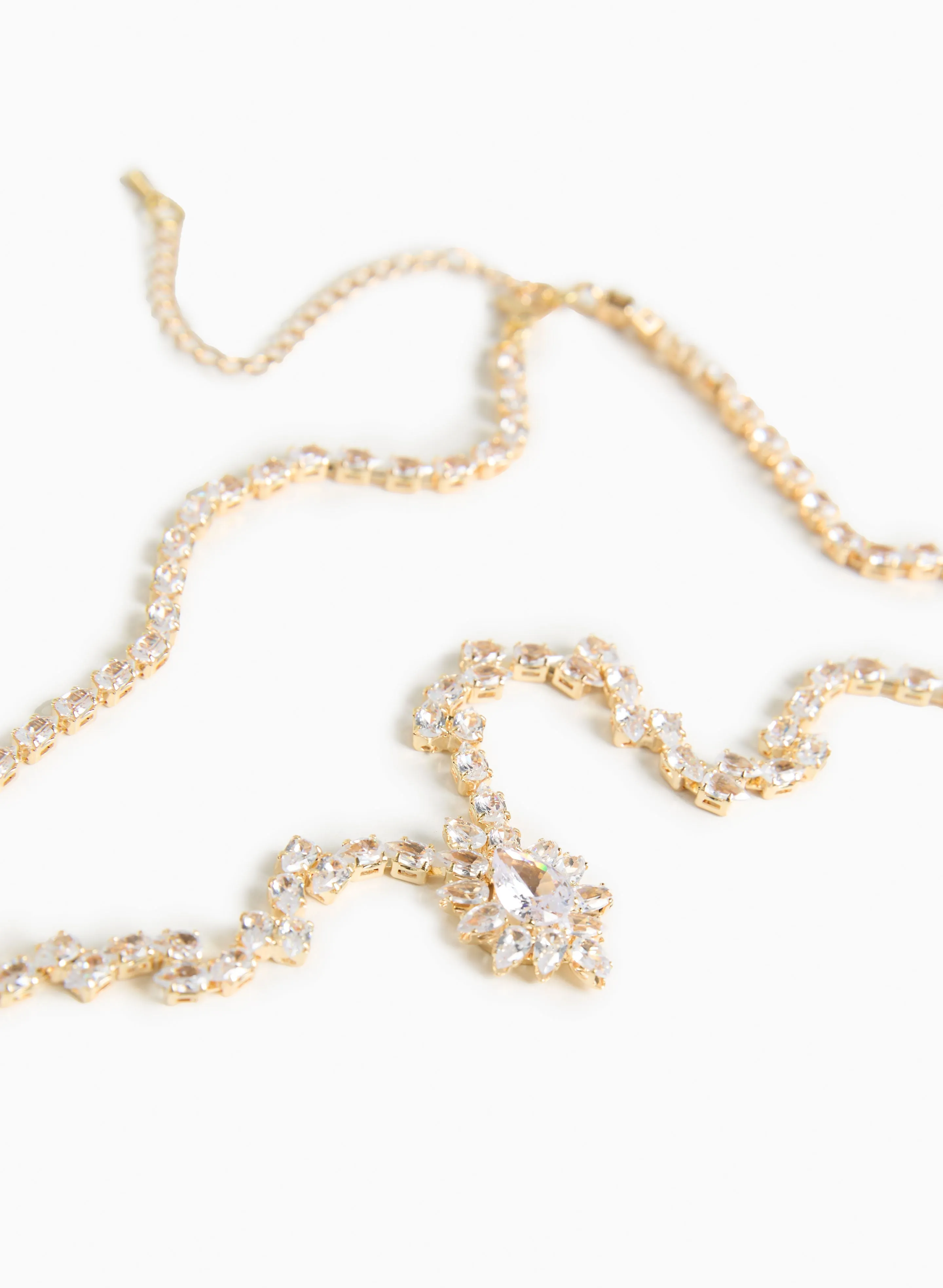 Cubic Zirconia Pendant Necklace sold by Laura product image thumbnail 2